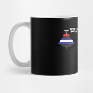 Sometimes i feel - Leather Mug